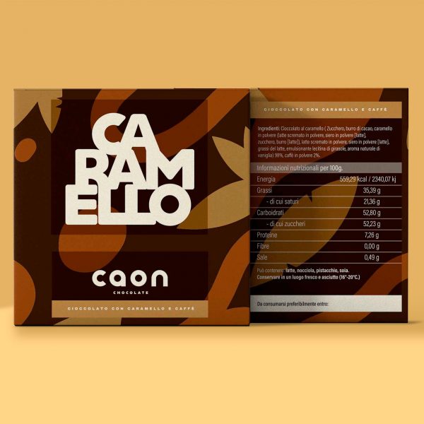 Cioccolato bianco al caramello e caffè