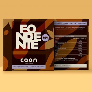 Cioccolato fondente 70% monorigine Perù, lavanda e albicocche