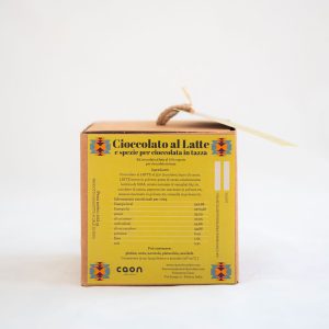 Kit cioccolato al latte e spezie per cioccolata in tazza