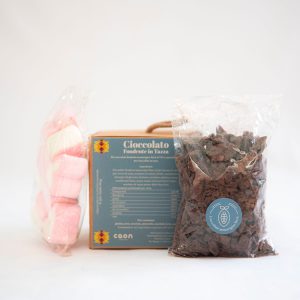 Kit cioccolato fondente al 55% e marshmallow per cioccolata in tazza - immagine 2