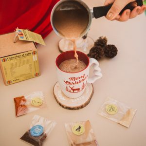 Kit cioccolato al latte e spezie per cioccolata in tazza - immagine 3