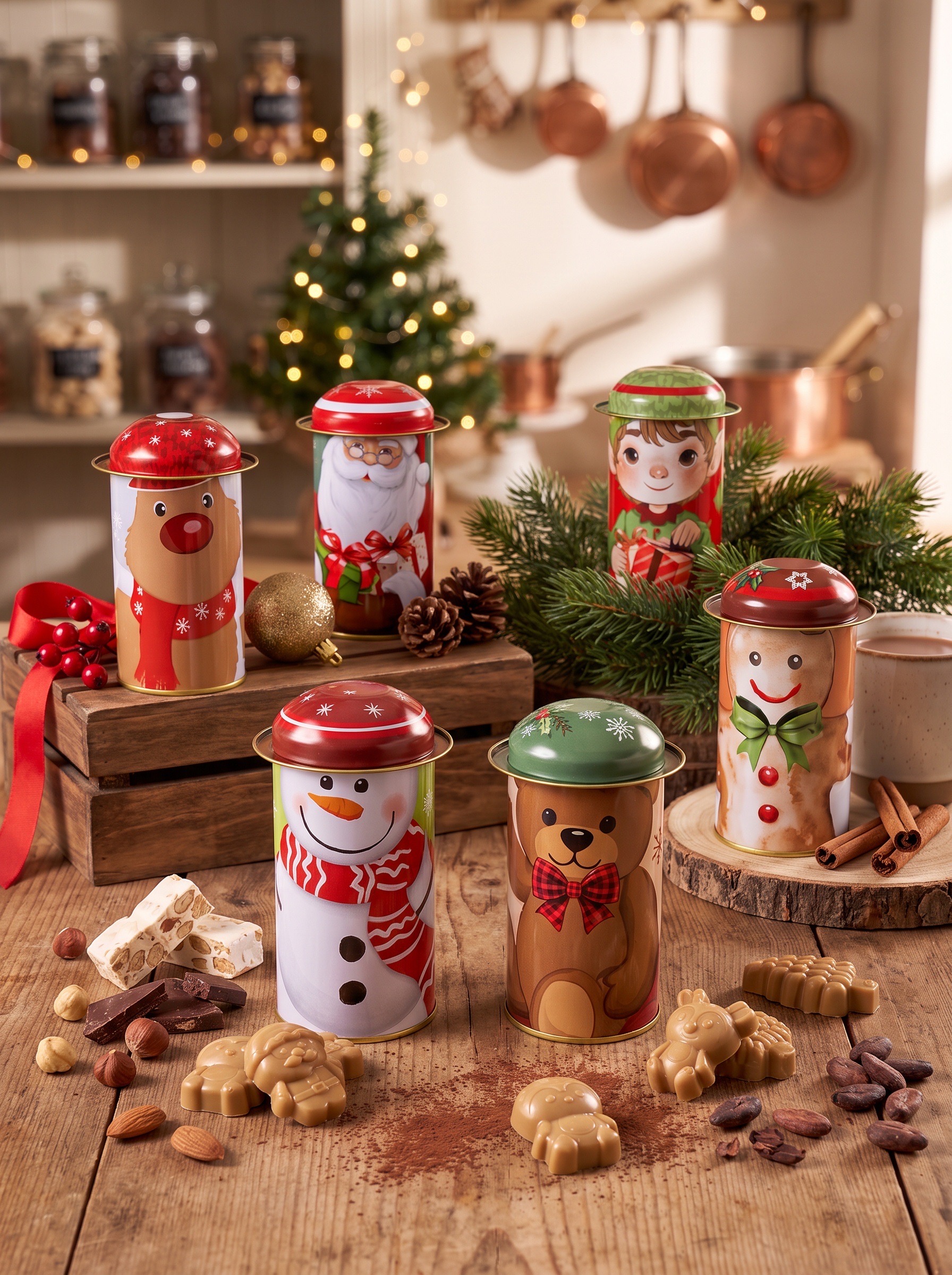 I dolci amici del Natale: Cuori di torroncino - immagine 2