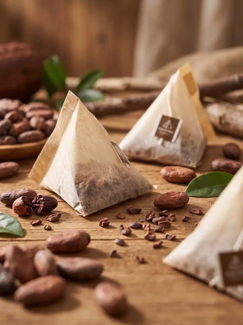 Infuso di tè nero e fave di cacao tostate - immagine 3