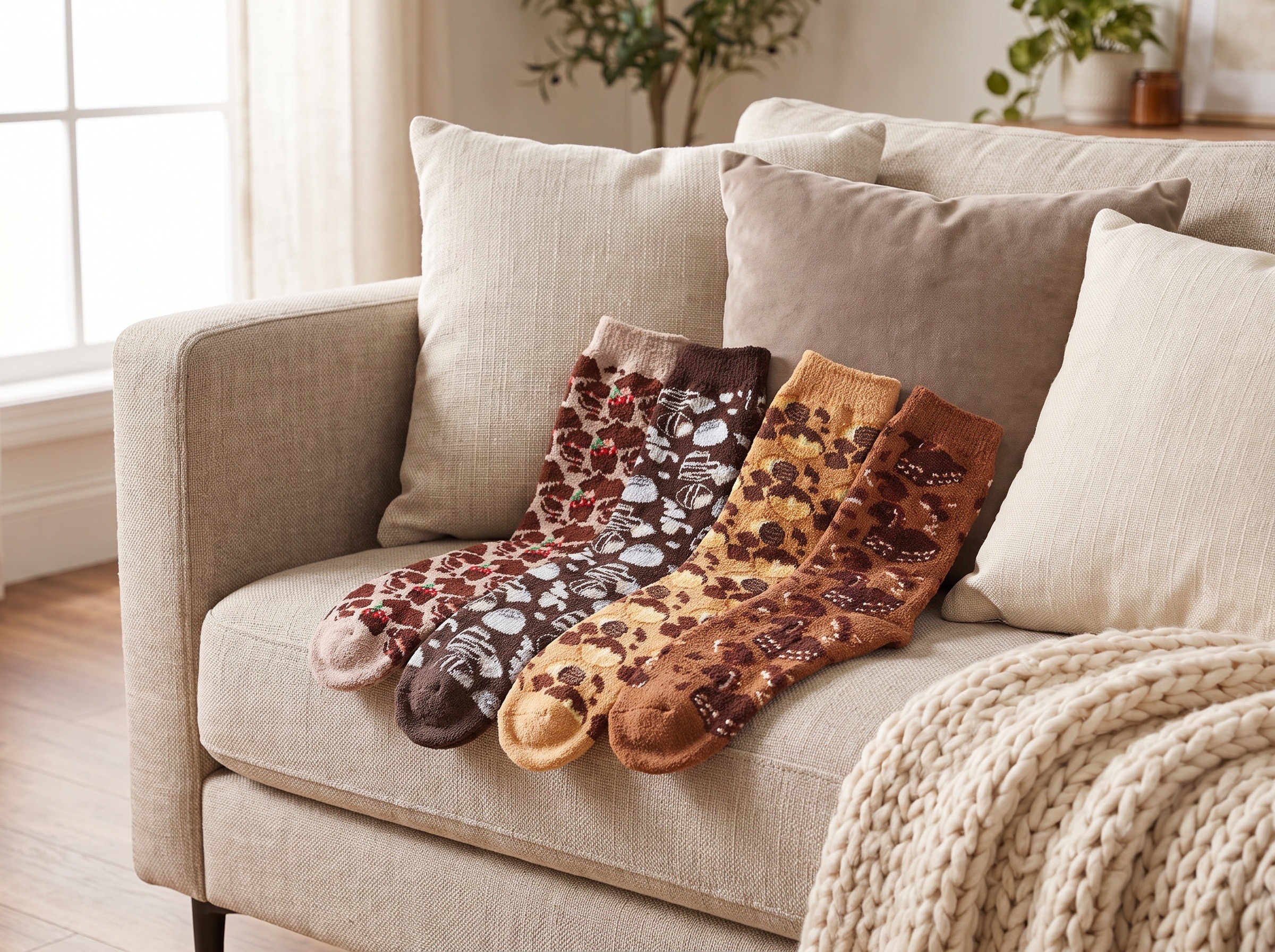 Choco Socks: Calzini divertenti in confezione regalo - immagine 4